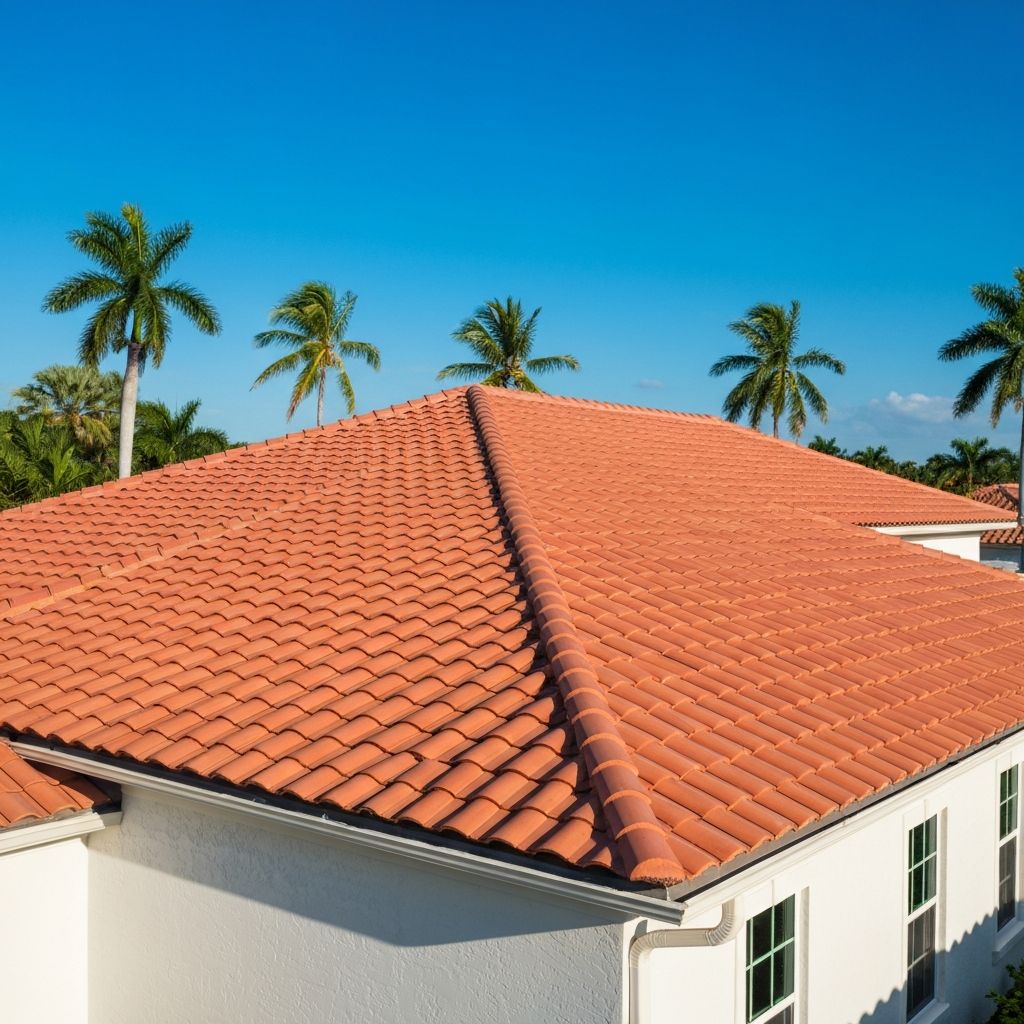 After: Barrel Tile Full Reroof