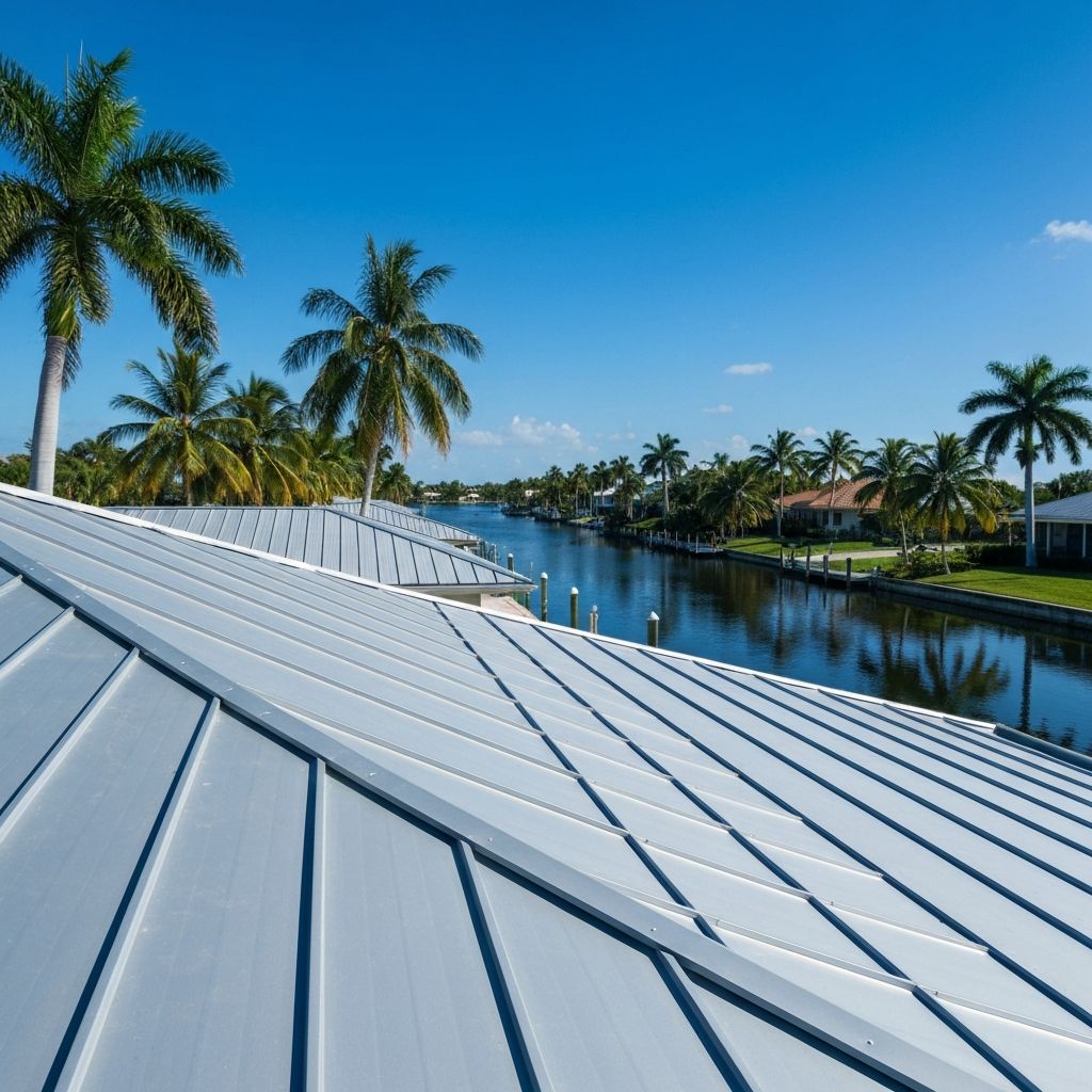 After: Standing Seam Metal Roof